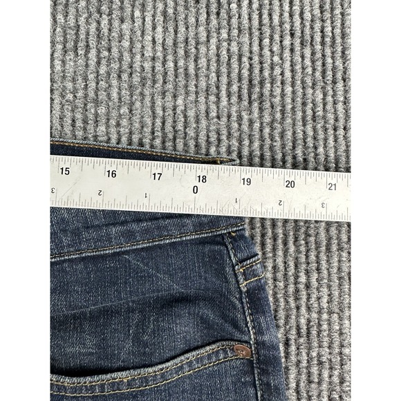 Lucky Brand Jeans Men 34x32 Blue 363 Straight Classic Dark Wash Stretch Denim - Picture 2 of 16